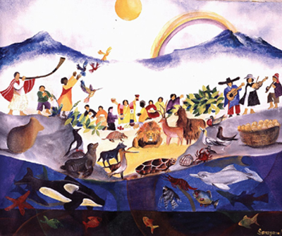 Feast of Creation by Pablo Sanaguano Sanchez