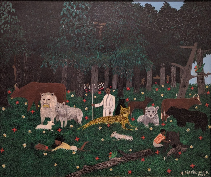 Holy Mountain III by Horace Pippin