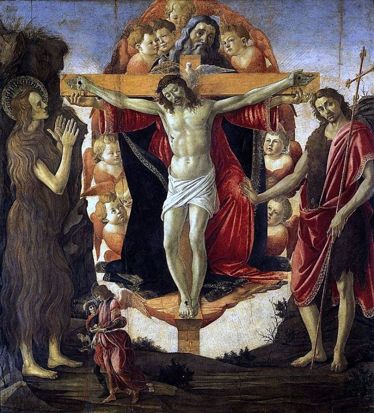 Holy Trinity by Sandro Botticelli
