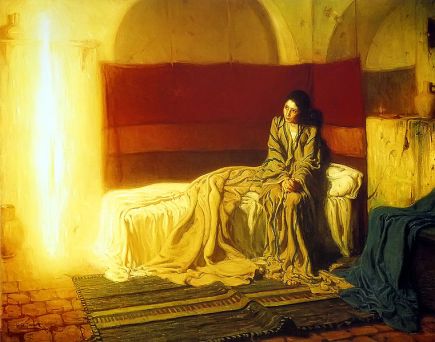 Annunciation by Henry Ossawa Tanner