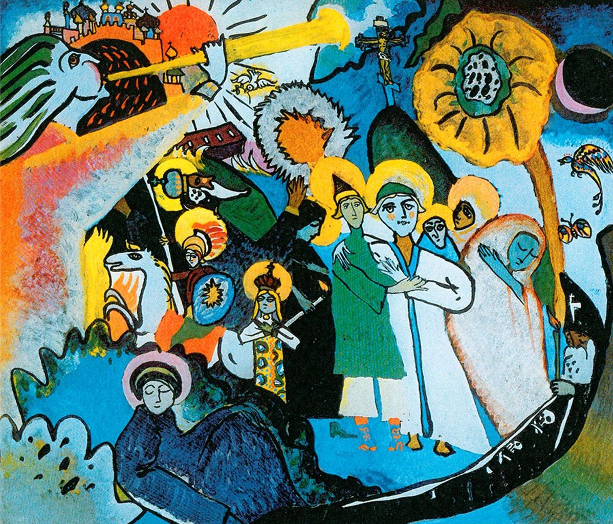 All Saints Day by Wassily Kandinsky