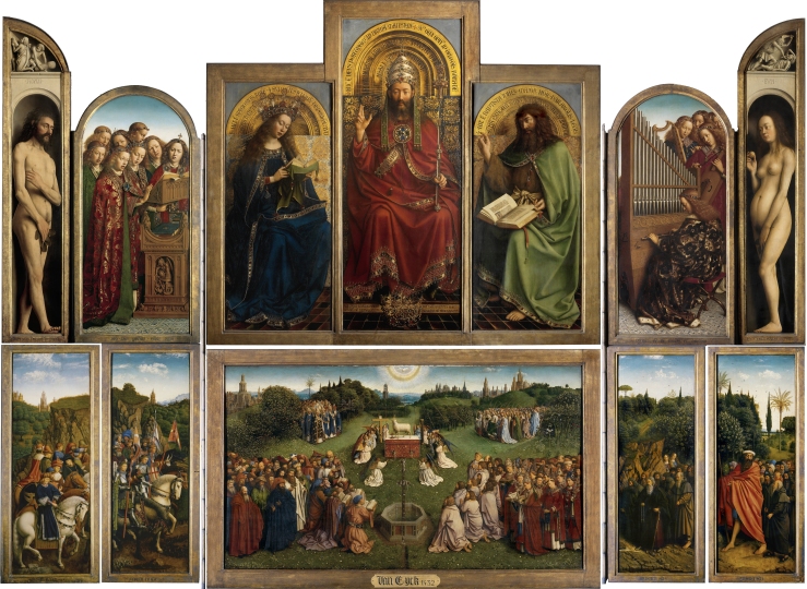 Ghent Altarpiece (open)