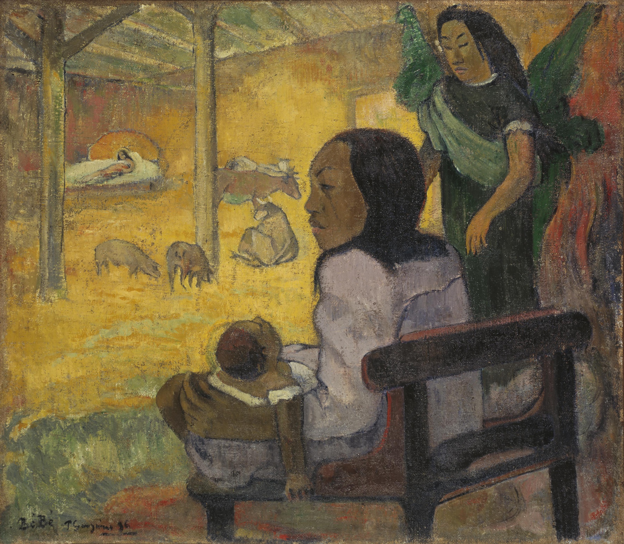 Gauguin, Paul_Be Be (The Nativity)
