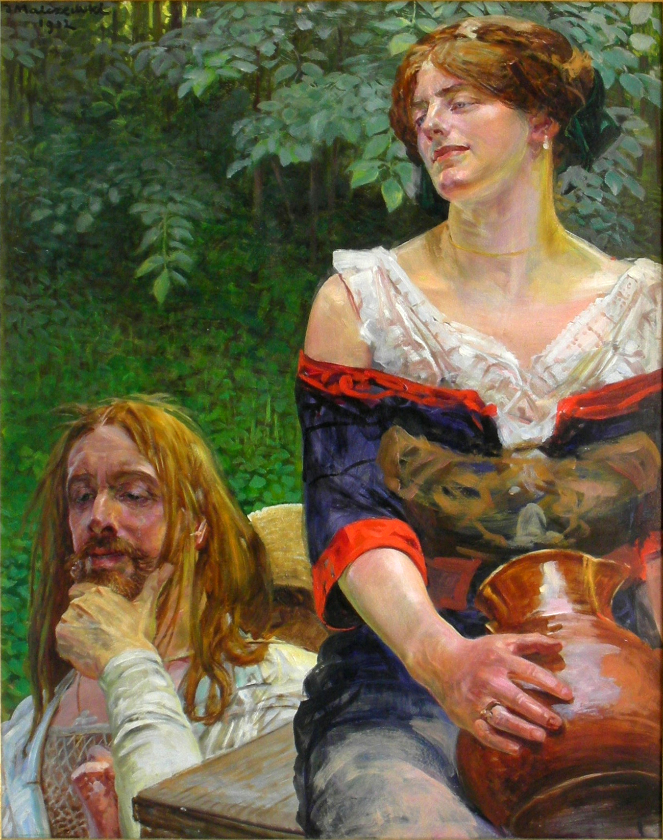 Malczewski, Jacek_Christ and the Samaritan Woman