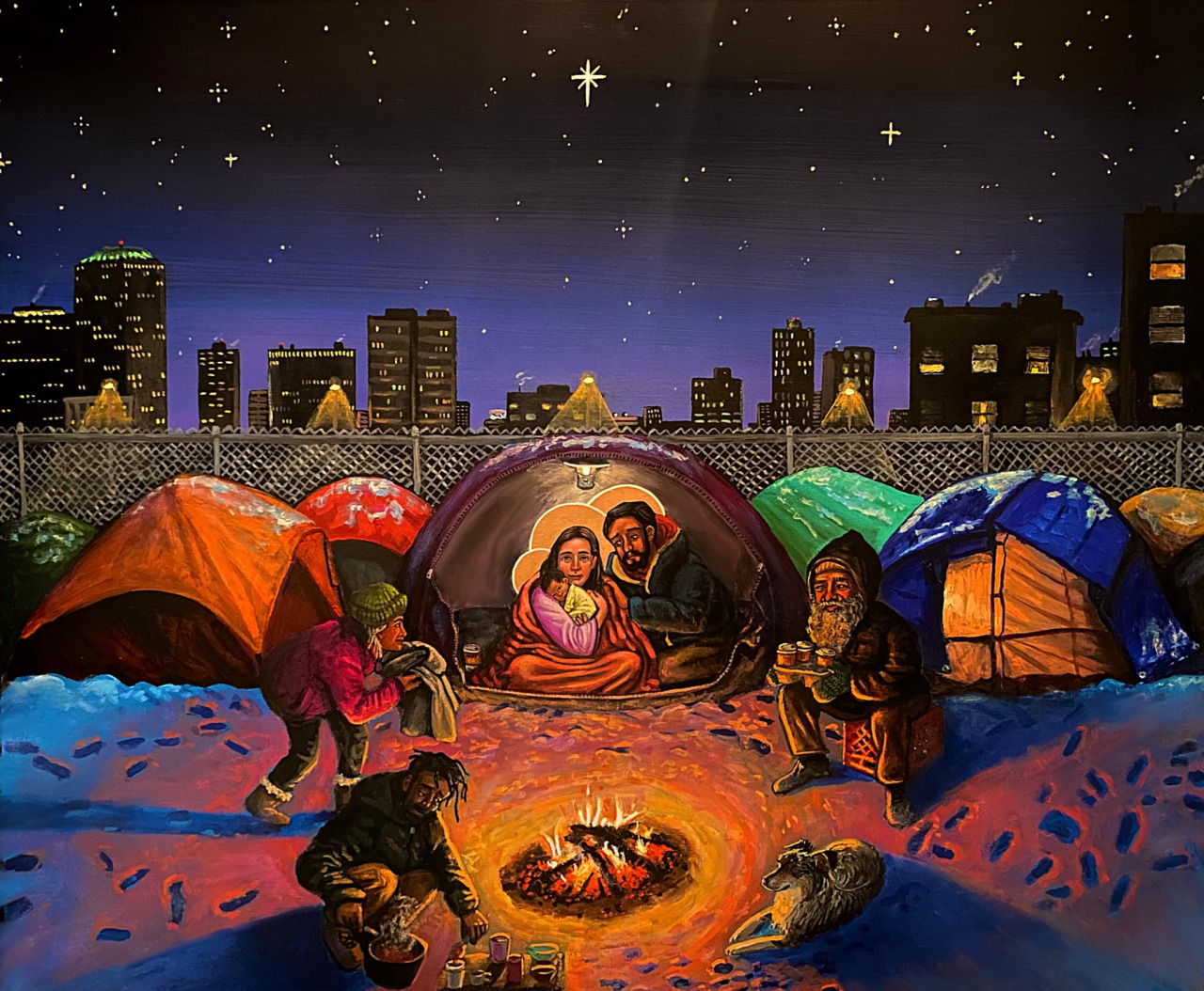 Latimore, Kelly_Tent City Nativity